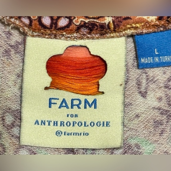 FARM Rio Multicolor Wide Leg Pants - Picture 7 of 7